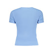 Tommy Hilfiger Blue Cotton Women T-Shirt