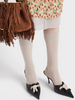 Prada Black Nappa Leather Rope Detail  Sandals