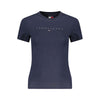 Tommy Hilfiger Blue Cotton Women T-Shirt