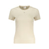 Tommy Hilfiger Beige Cotton Women T-Shirt