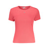 Tommy Hilfiger Pink Cotton Women T-Shirt