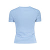 Tommy Hilfiger Blue Cotton Women T-Shirt