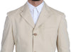 Romeo Gigli Beige Two-Piece Suit with Classic Elegance