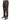 Dolce & Gabbana Elegant Black Silk Lounge Pants with Red Print