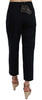 Dolce & Gabbana Chic Black Cotton Trousers