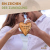 Herz Geschenk Olivenholz Handschmeichler Glücksbringer